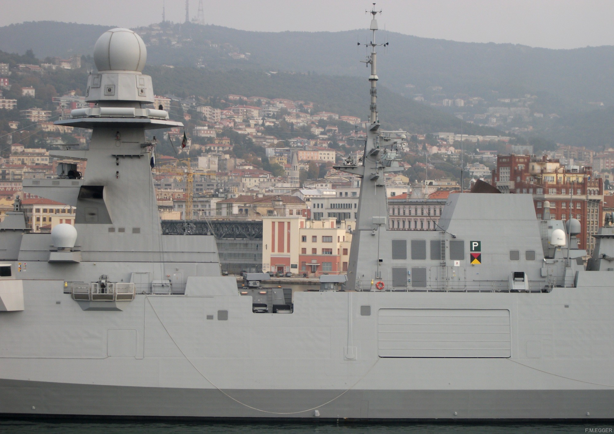 f-591 virginio fasan fremm bergamini class frigate italian navy marine militare 05 otomat teseo ssm missile milas asroc