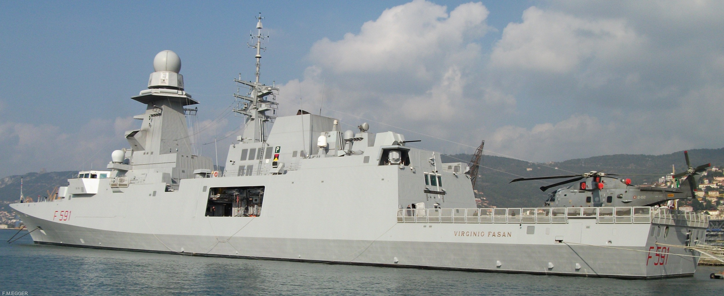 f-591 virginio fasan fremm bergamini class frigate italian navy marine militare 25a