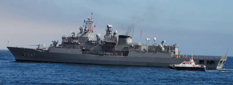 f 247 tcg kemalreis standing nato maritime group snmg 2 ponta delgada azores 2014
