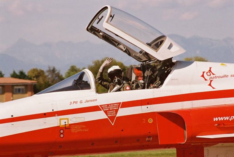 Patrouille Suisse - Pilot Jansen