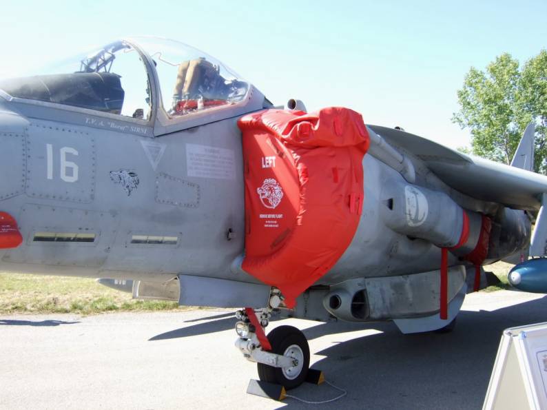 AV-8B Harrier Marina Militare Wolves