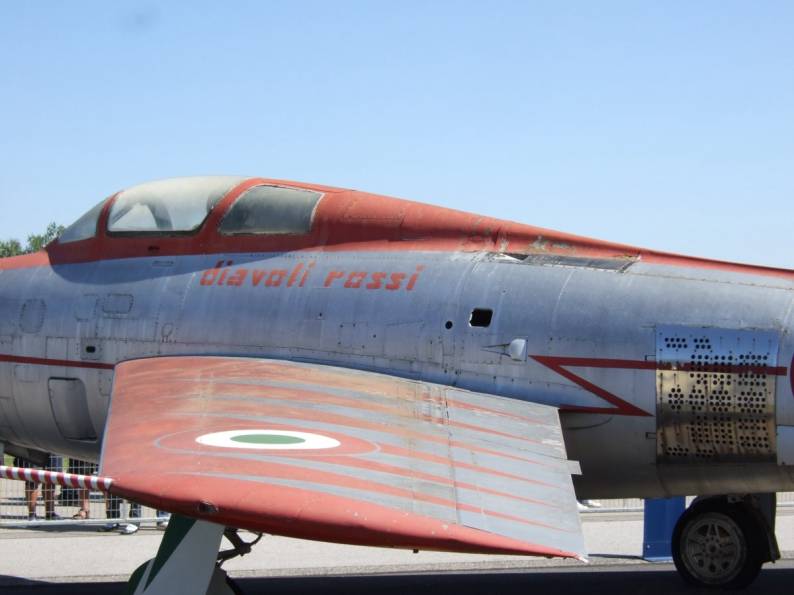 Republic F-84F Thunderjet Diavoli Rossi