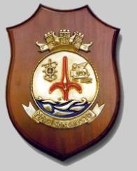 l 9894 its san giusto crest insignia patch badge italian navy dock landing ship
