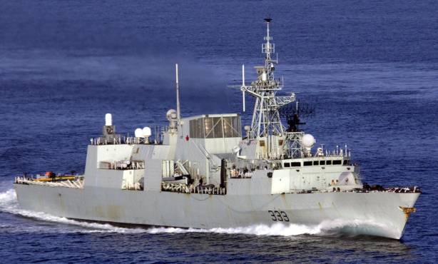 ffh 333 hmcs toronto halifax class frigate royal canadian navy ponta delgada azores february 2014