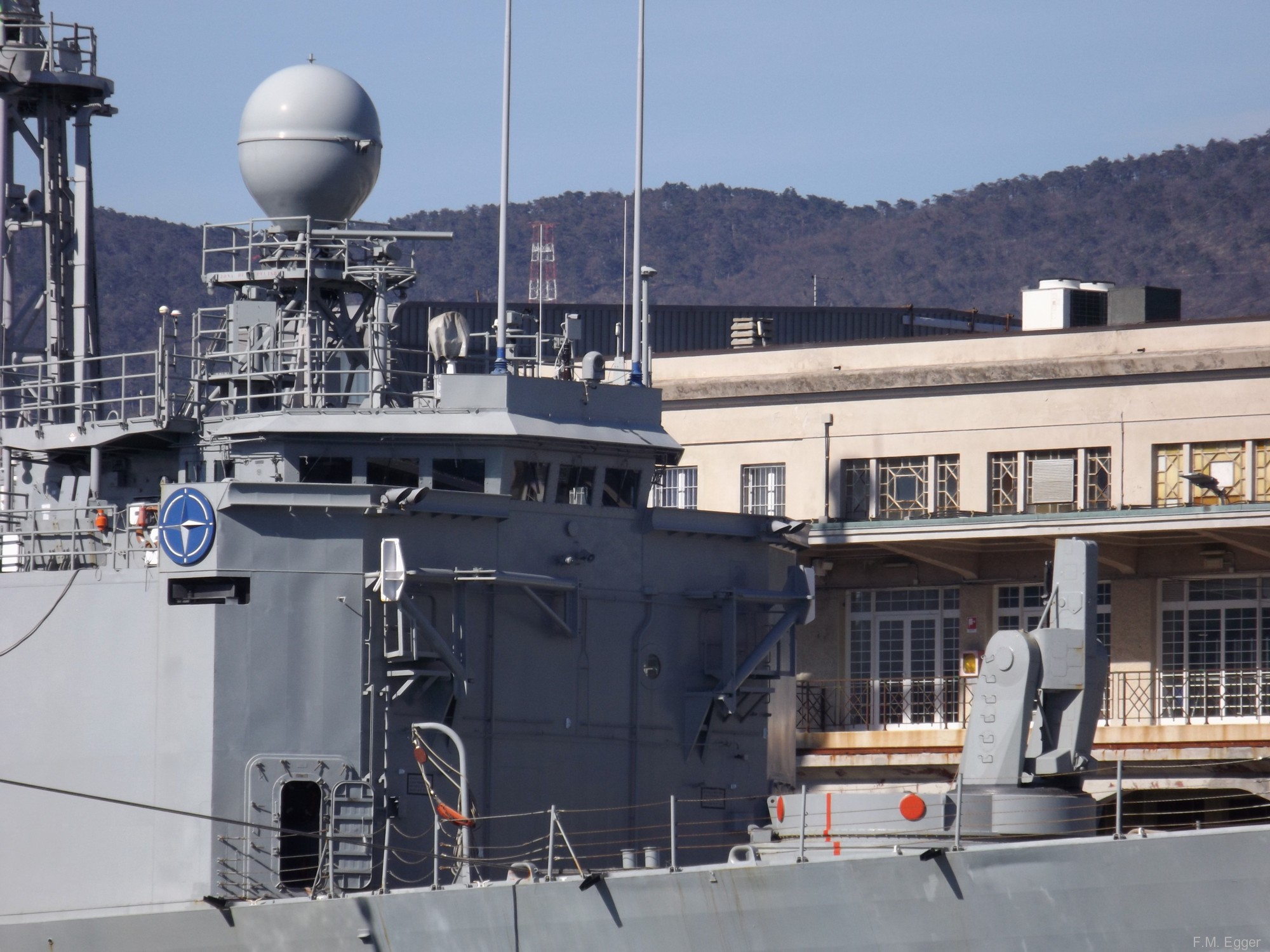 f-82 sps victoria f80 santa maria class guided missile frigate spanish navy nato snmg-2 trieste 19bx