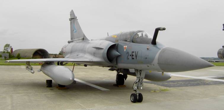 French Air Force Mirage 2000C RDM (2-EV). Armeé de l'Air EC 1/2 - Escadron de Chasse 01.002 "Cigognes" - Dijon Air Force Base. Erding Open Day 2006.