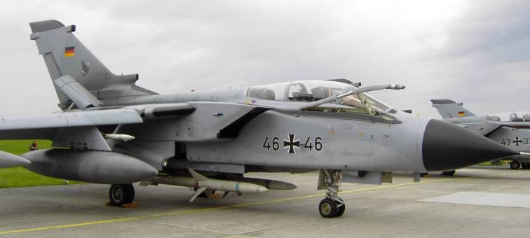 German Air Force Tornado ECR (46+46). JaboG 32 - Jagdbombergeschwader 32. Erding Open Day 2006.