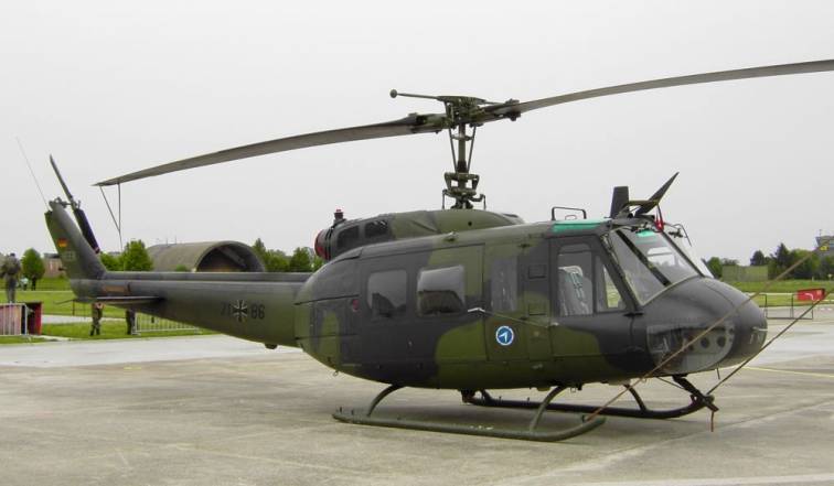 German Air Force Bell UH-1D Huey (71+86). LTG 61. Erding Open Day 2006.