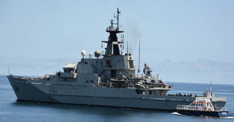 p-282 hms severn river class offshore patrol vessel royal navy