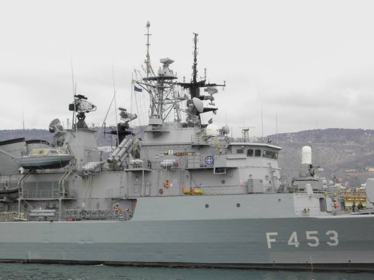 HS Spetsai (F 453) - Standing NATO Response Force Maritime Group 2 / SNMG-2. Trieste, Italy - February 2006.