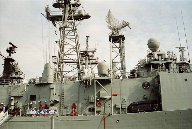 SPS Navarra (F 85) - Standing NATO Response Force Maritime Group 2 / SNMG-2. Trieste, Italy - February 2006.