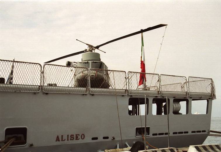 ITS Aliseo (F 574) - Standing NATO Response Force Maritime Group 2 / SNMG-2. Trieste, Italy - February 2006.