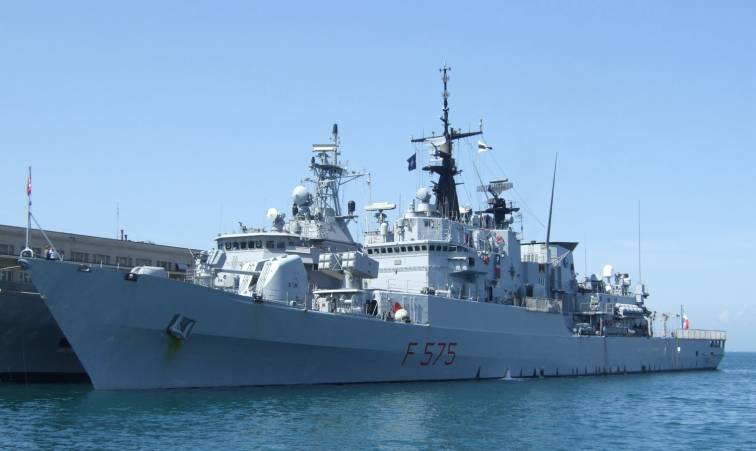 TCG Salihreis F 246 - ITS Euro F 575 / SNMG-2 - Trieste, Italy - April 2008