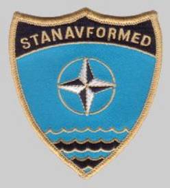 standing naval force mediterranean - STANAVFORMED - patch crest