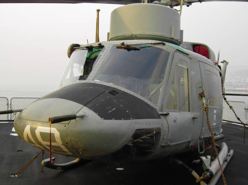 Agusta-Bell AB-212 ASW helicopter onboard ITS Espero F 576 - Trieste, Italy - November 2004