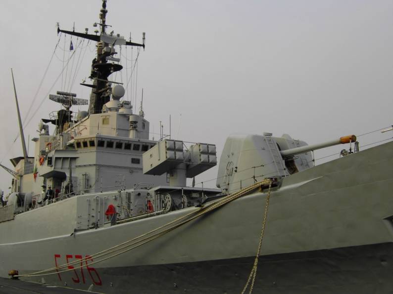 ITS Espero F 576 - Maestrale class frigate - Italian Navy - Trieste, Italy - November 2004