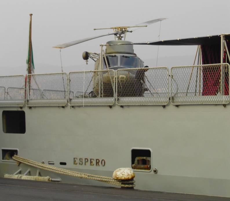 ITS Espero F 576 - Agusta-Bell AB212 ASW helicopter - Trieste, Italy - November 2004