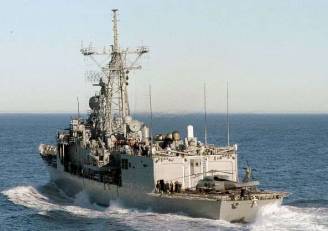USS Hawes FFG 53 - guided missile frigate - US Navy
