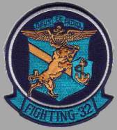 Fighter Squadron 32 / VF-32 "Swordsmen" - patch crest