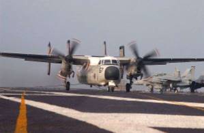 C-2A Greyhound / Fleet Logistics Support Squadron 40 / VRC-40 "Rawhides"