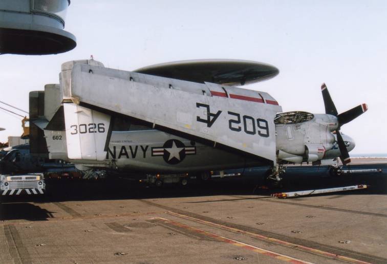 E-2C Hawkeye - Airborne Early Warning Squadron 126 / VAW-126 "Seahawks" - CVW-3 - USS Harry S. Truman CVN 75 - Koper, Slovenia - February 2003