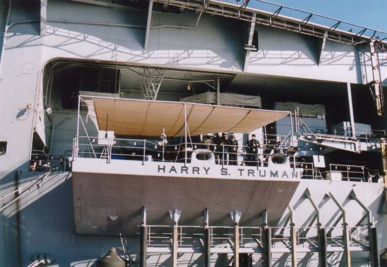 USS Harry S. Truman CVN 75 - Koper, Slovenia