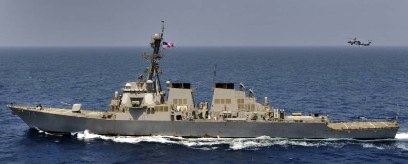 DDG 74 USS McFaul - Arleigh Burke class guided missile destroyer