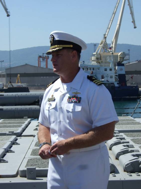 Commander Ronald Toland - CO USS McFaul DDG 74