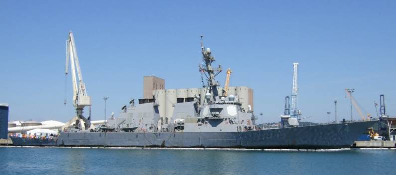 DDG 74 USS McFaul - Koper, Slovenia July 2010