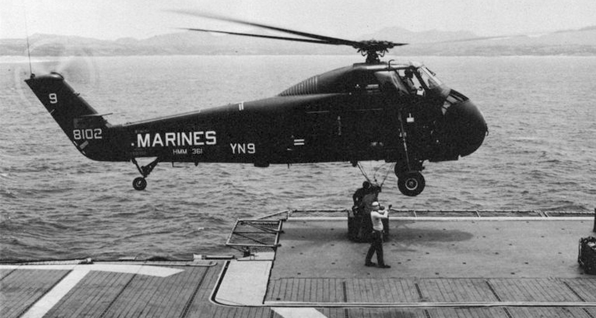 hmm-361 flying tigers marine medium helicopter squadron usmc sikorsky uh-34d seahorse 05