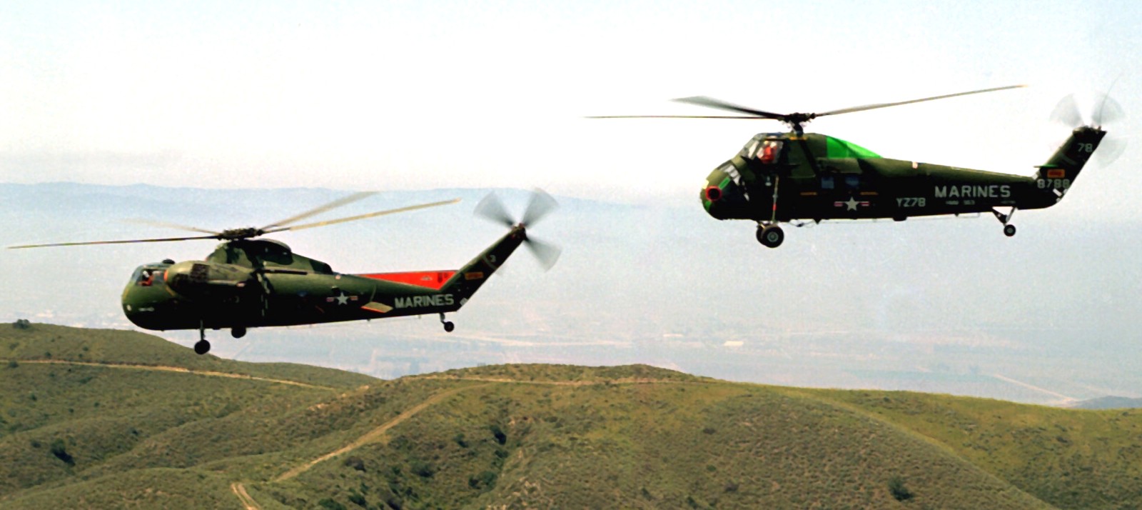 hmm-363 red lions marine medium helicopter squadron usmc sikorsky uh-34d seahorse 03