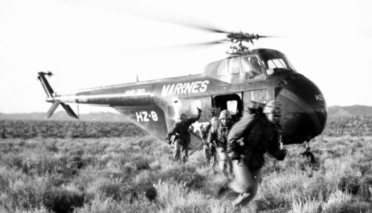 hmr-363 red lions marine helicopter transport squadron usmc sikorsky hrs-1 operation teapod nevada 09