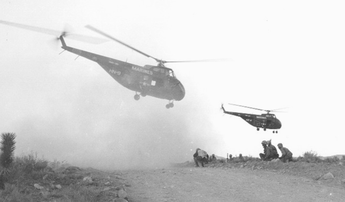 hmr-363 red lions marine helicopter transport squadron usmc sikorsky hrs-1 10