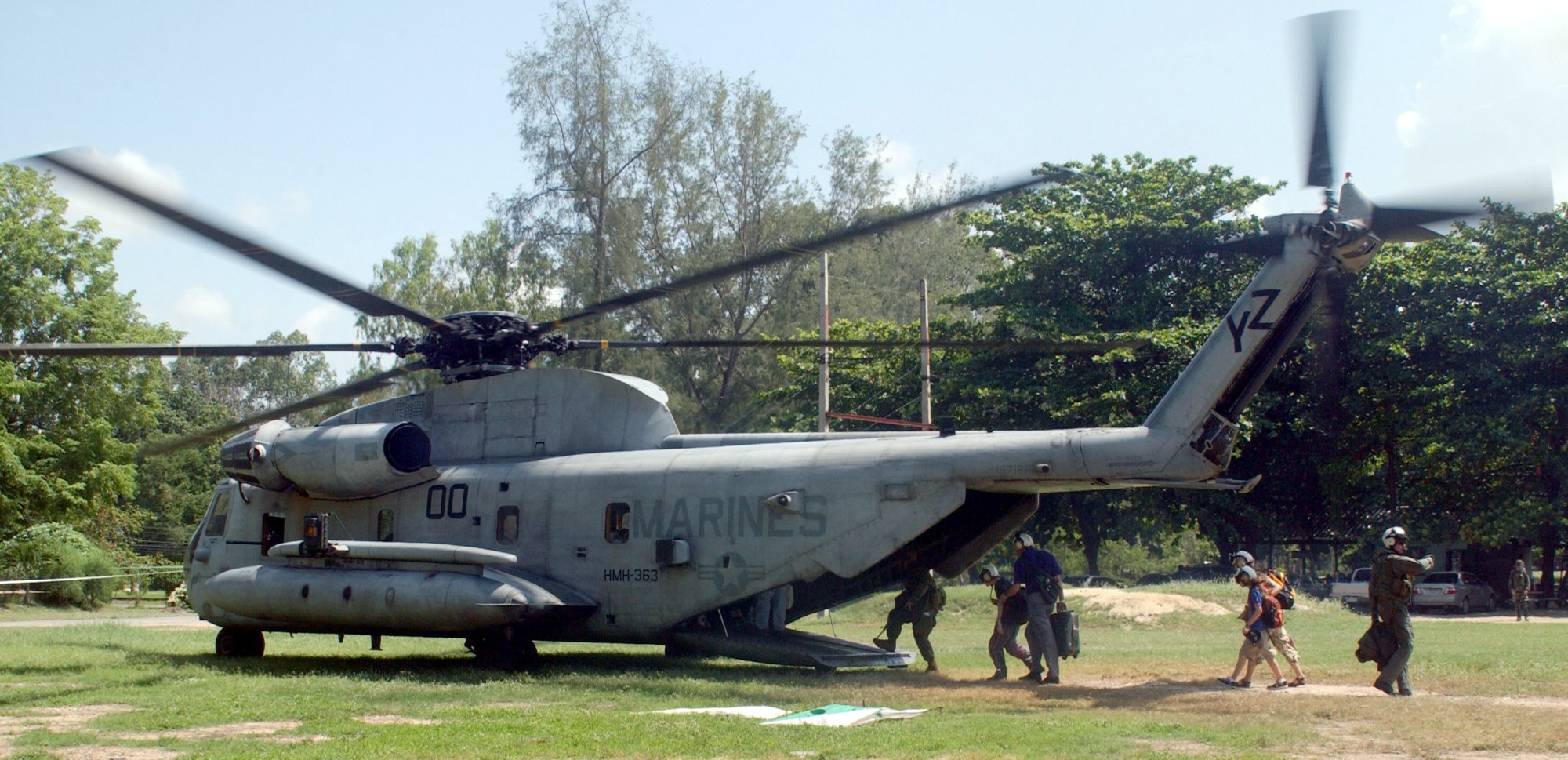 hmh-363 red lions marine heavy helicopter squadron usmc sikorsky ch-53d sea stallion 21 exercise cobra gold thailand