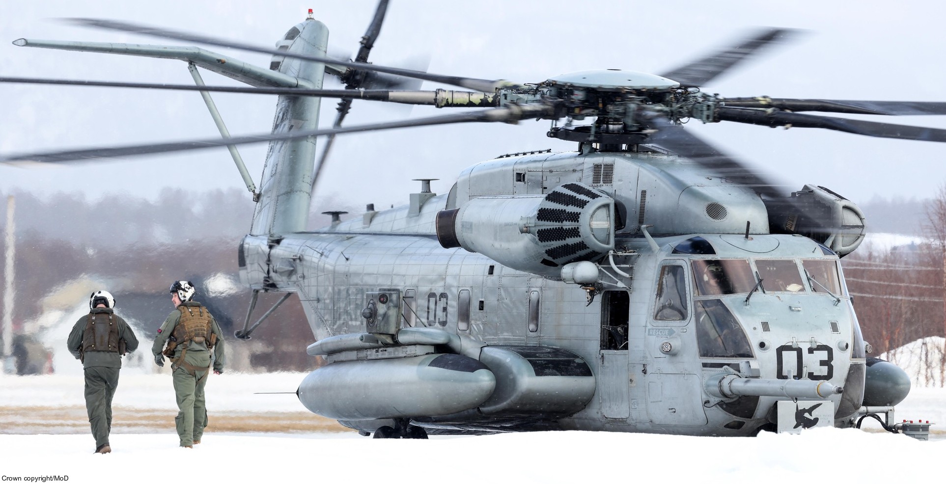 hmh-366 hammerheads ch-53e super stallion marine heavy helicopter squadron cold response 2022 157