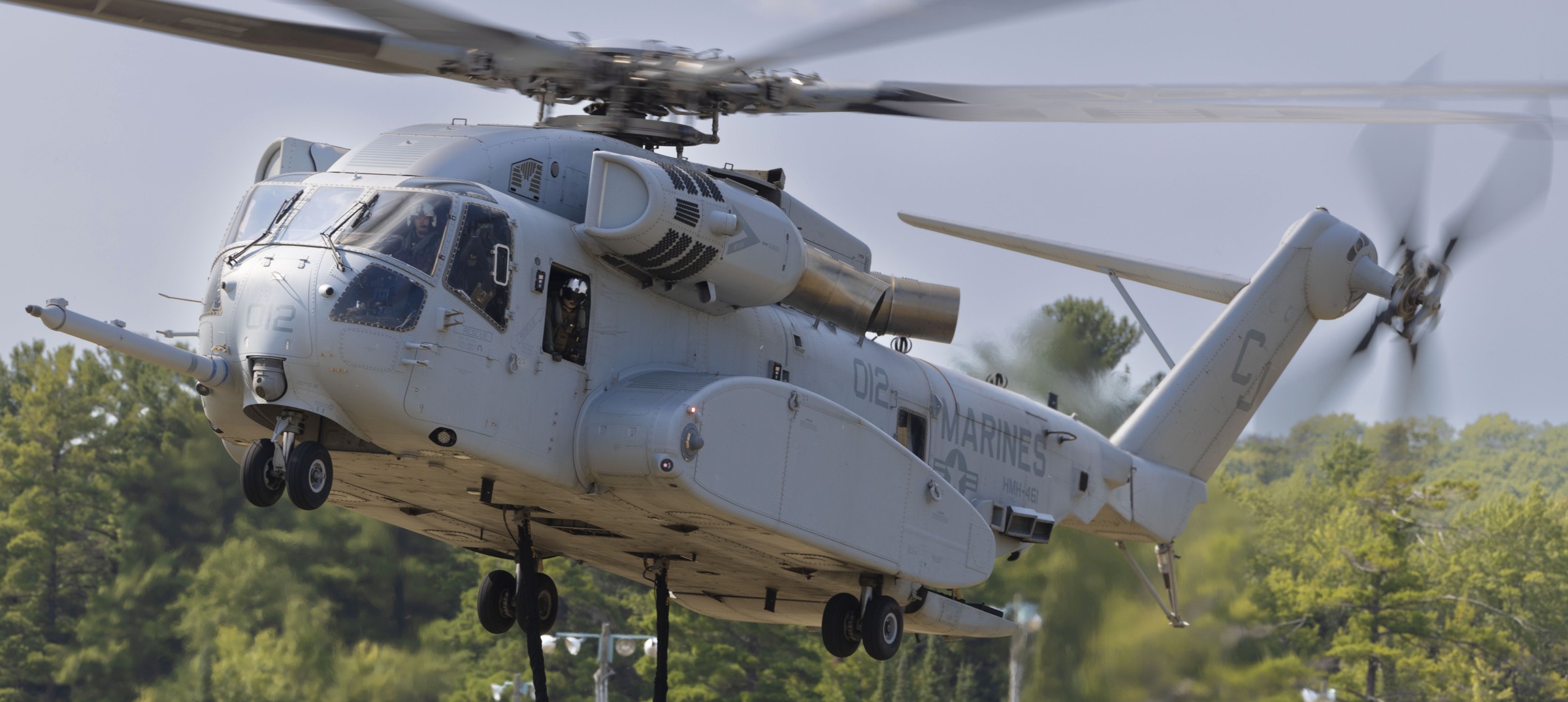 hmh-461 ironhorse ch-53k king stallion marine heavy helicopter squadron exercise northern strike 2024 220