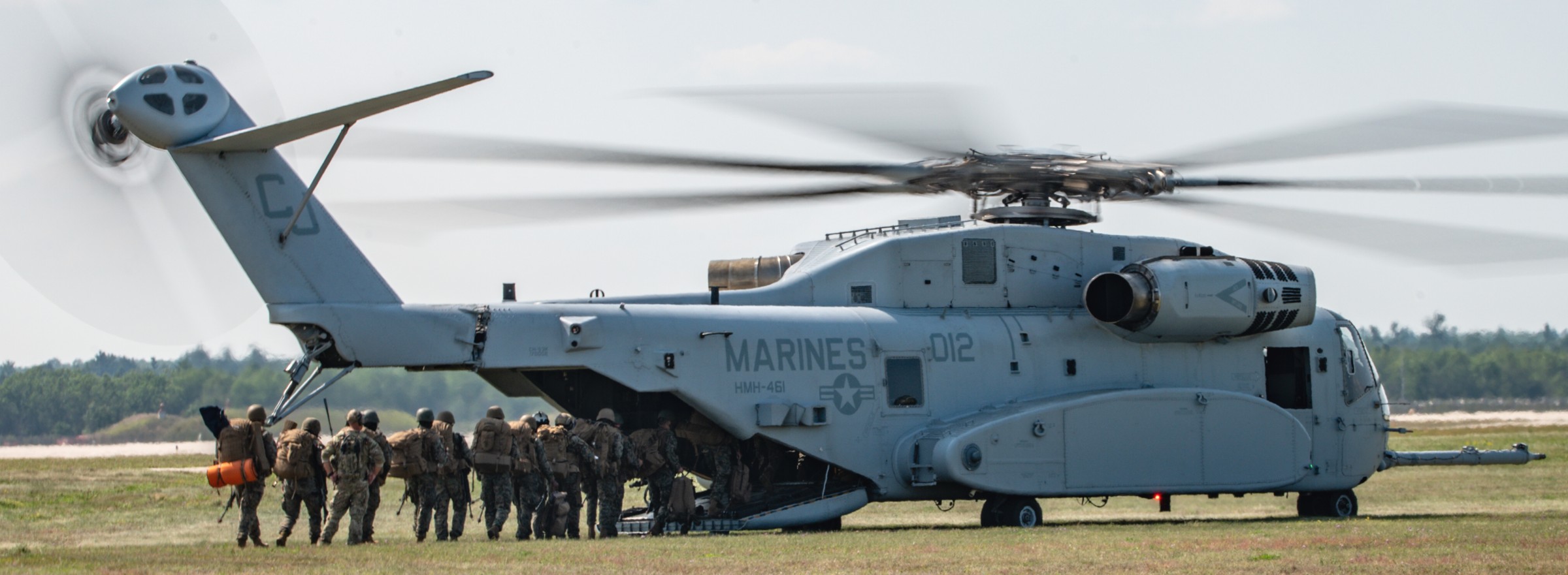 hmh-461 ironhorse ch-53k king stallion marine heavy helicopter squadron northern strike 2024 222