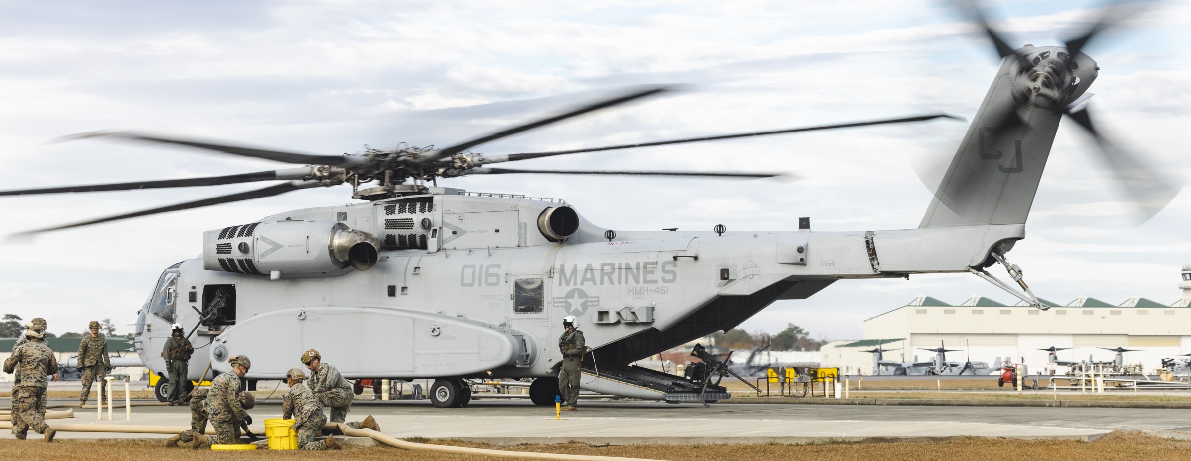 hmh-461 ironhorse ch-53k king stallion marine heavy helicopter squadron mcas new river 2024 223