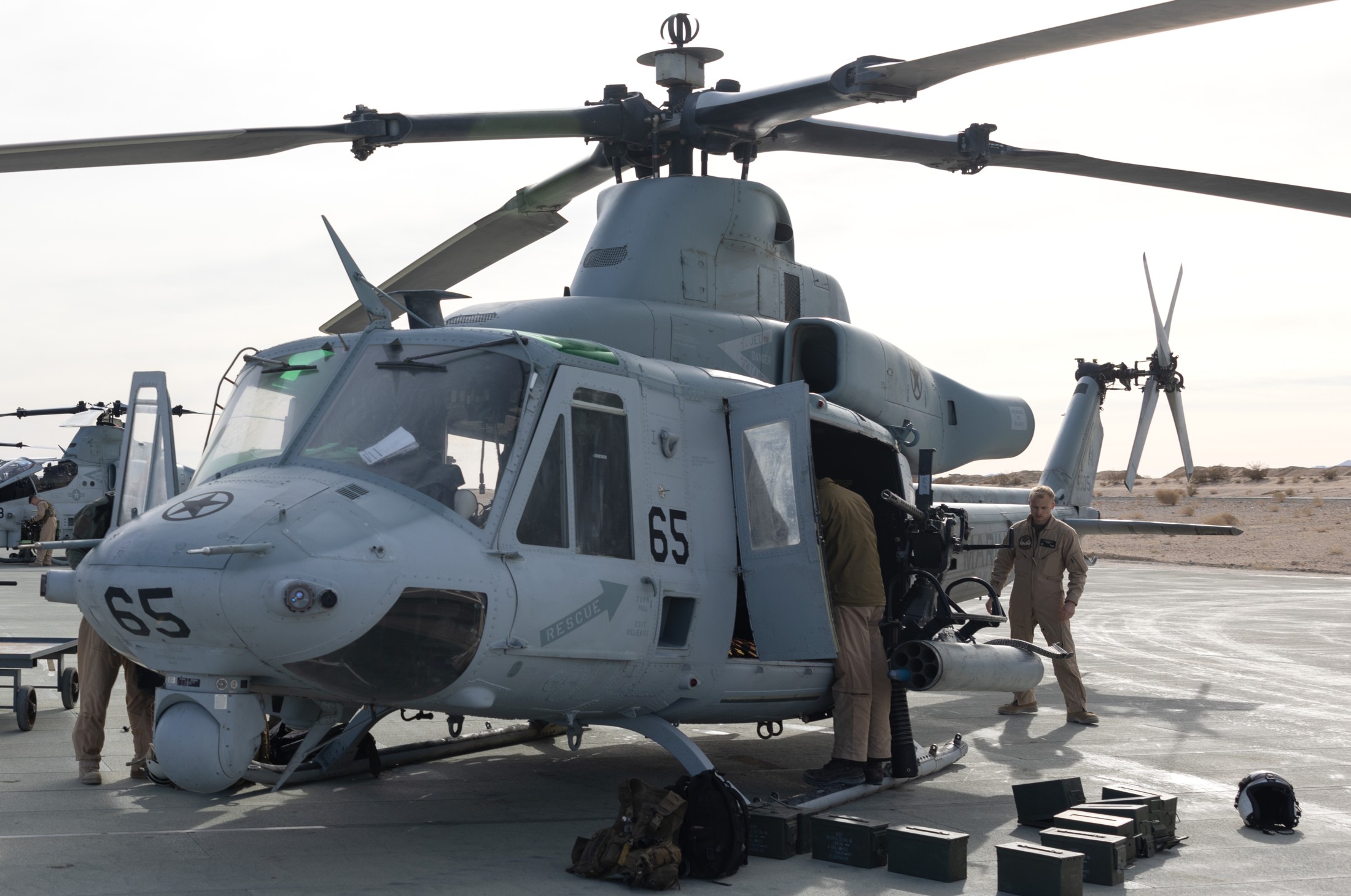 hmla-269 gunrunners marine light attack helicopter squadron uh-1y venom mcagcc twentynine palms california 145