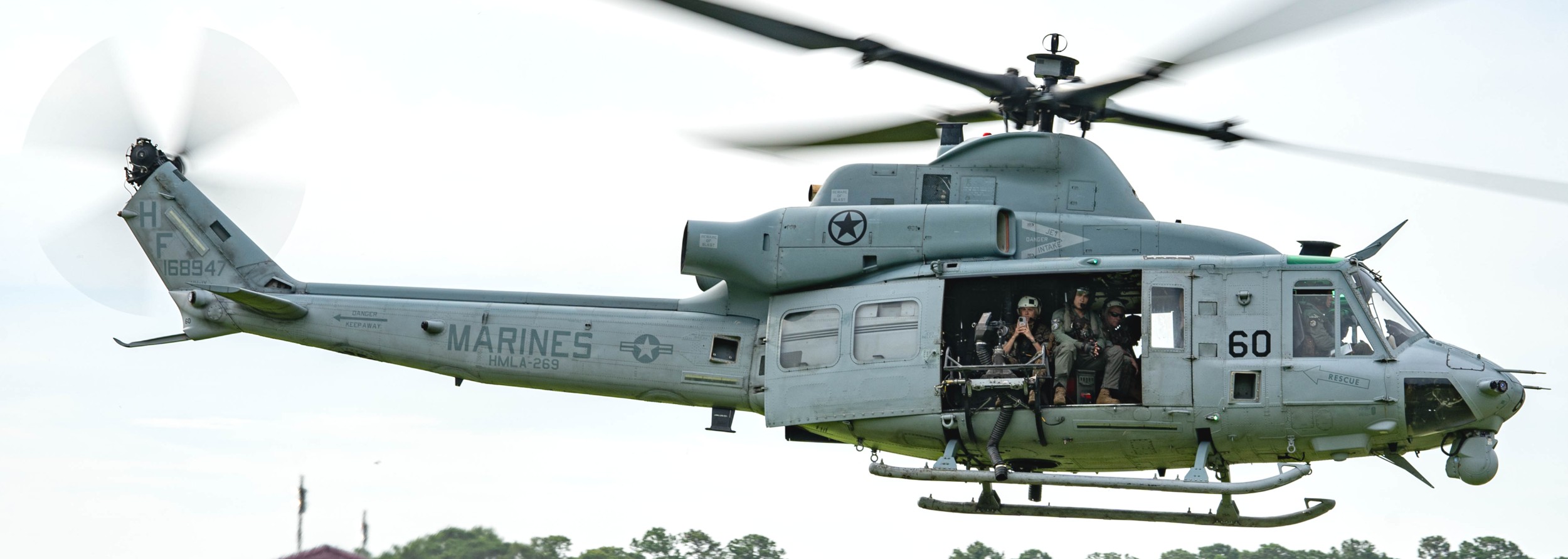 hmla-269 gunrunners marine light attack helicopter squadron uh-1y venom camp lejeune north carolina 2025