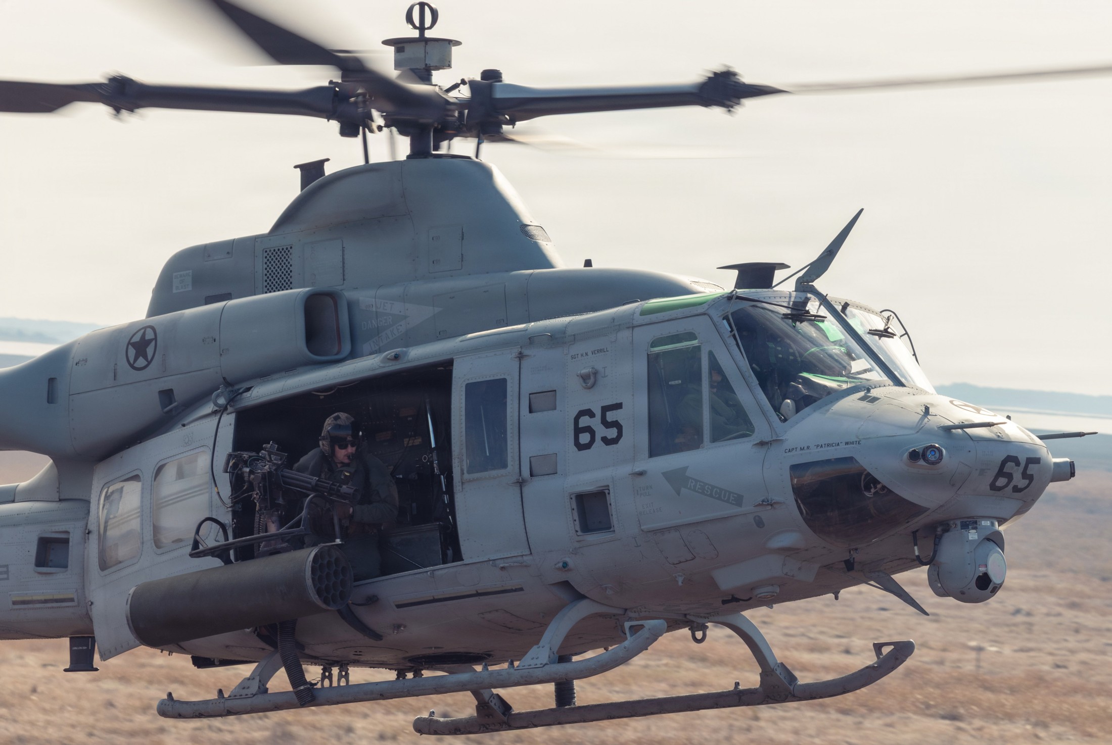 hmla-269 gunrunners marine light attack helicopter squadron uh-1y venom piney island 2026