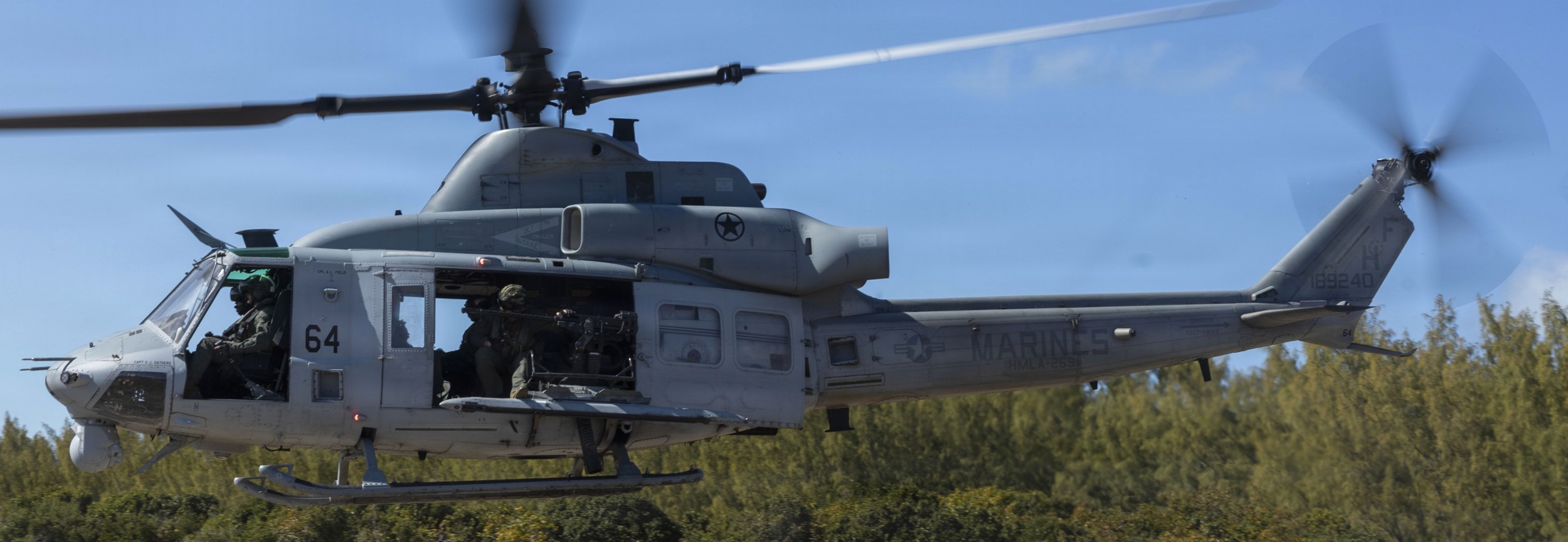 hmla-269 gunrunners marine light attack helicopter squadron uh-1y venom autec andros island bahamas 156