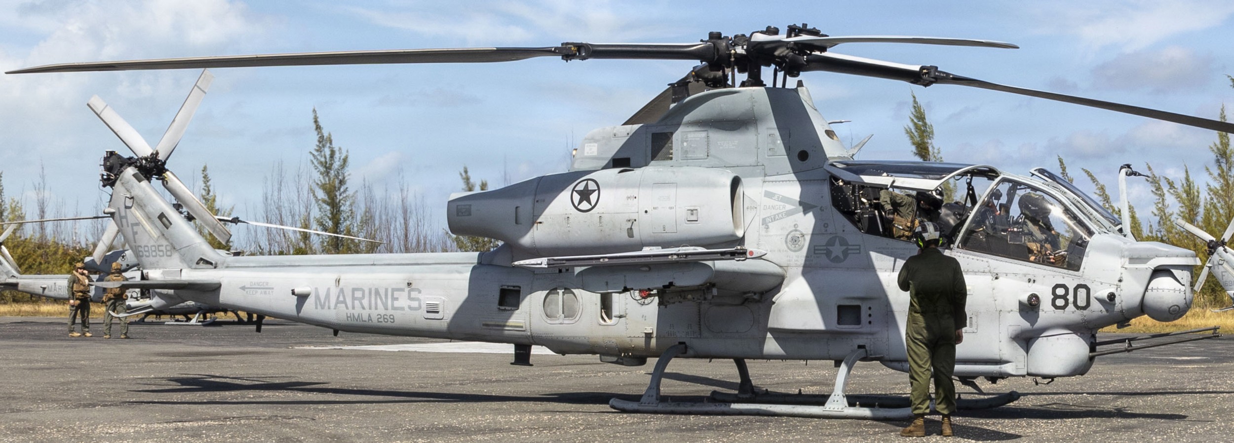 hmla-269 gunrunners marine light attack helicopter squadron ah-1z viper autec andros island bahamas 2026