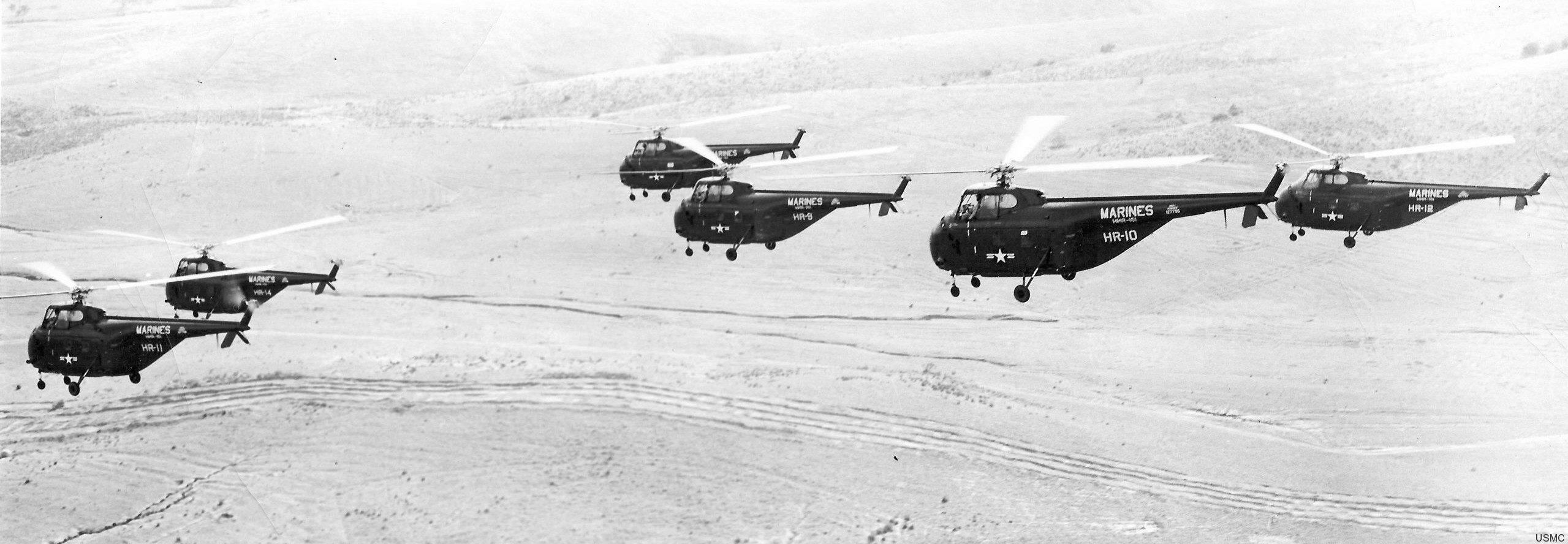 hmr-161 greyhawks marine helicopter transport squadron sikorsky hrs-1 chickasaw usmc 14a camp pendleton california