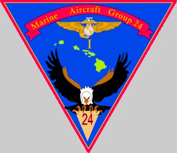 marine aircraft group mag-24 insignia crest badge patch usmc