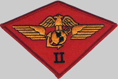 USMC MARINE CORPS SECOND MAW 2ND II MARINE AIRCRAFT WING PATCH