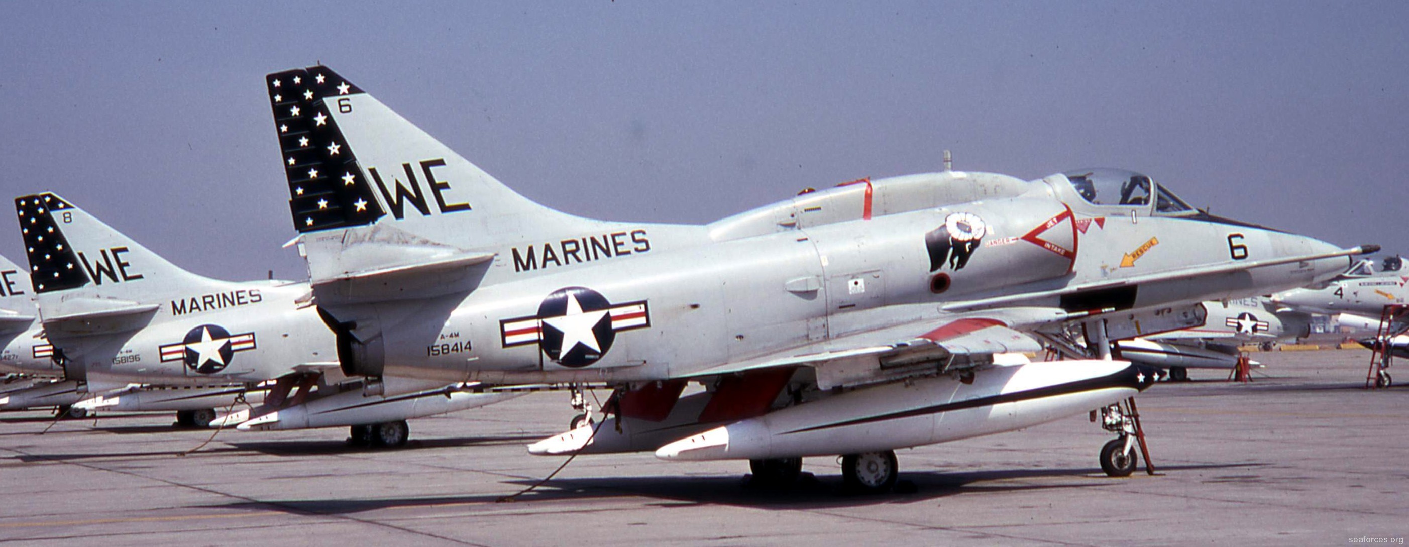 vma-214 blacksheep a-4m skyhawk marine attack squadron usmc 63