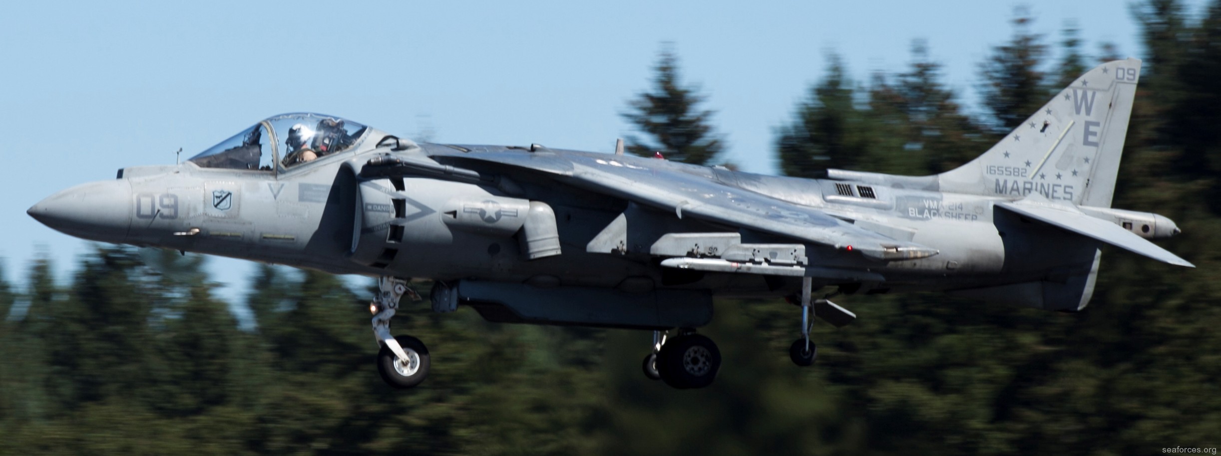 vma-214 blacksheep av-8b harrier marine attack squadron usmc 72