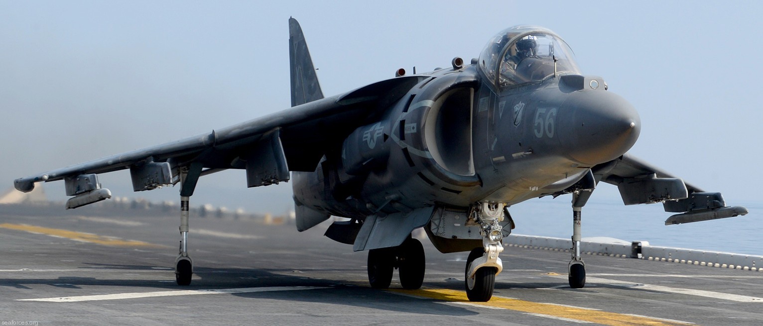 vma-214 blacksheep av-8b harrier marine attack squadron usmc 120 uss boxer lhd-4