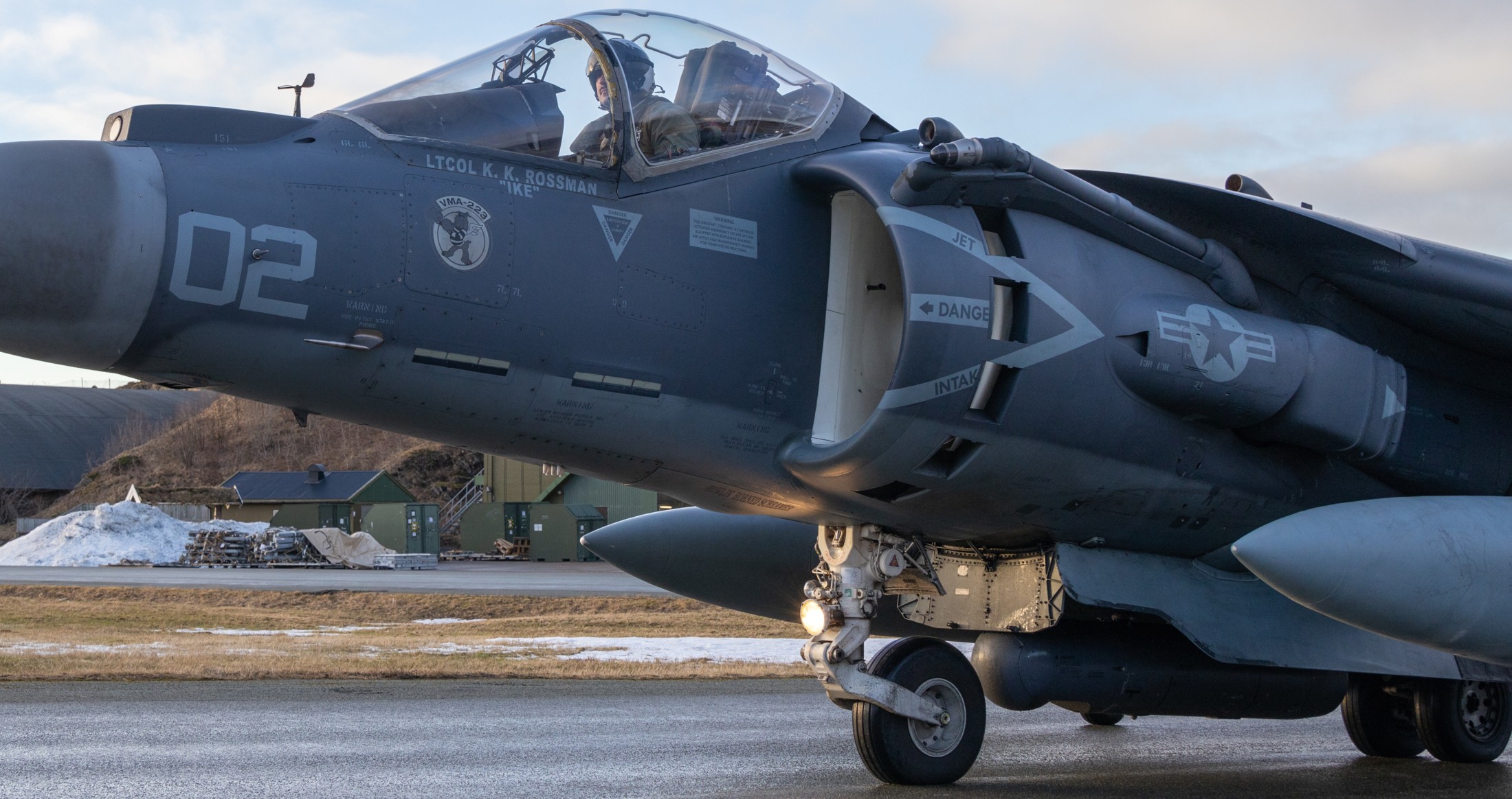 vma-223 bulldogs marine attack squadron av-8b harrier nato cold response bodo norway 2022 77